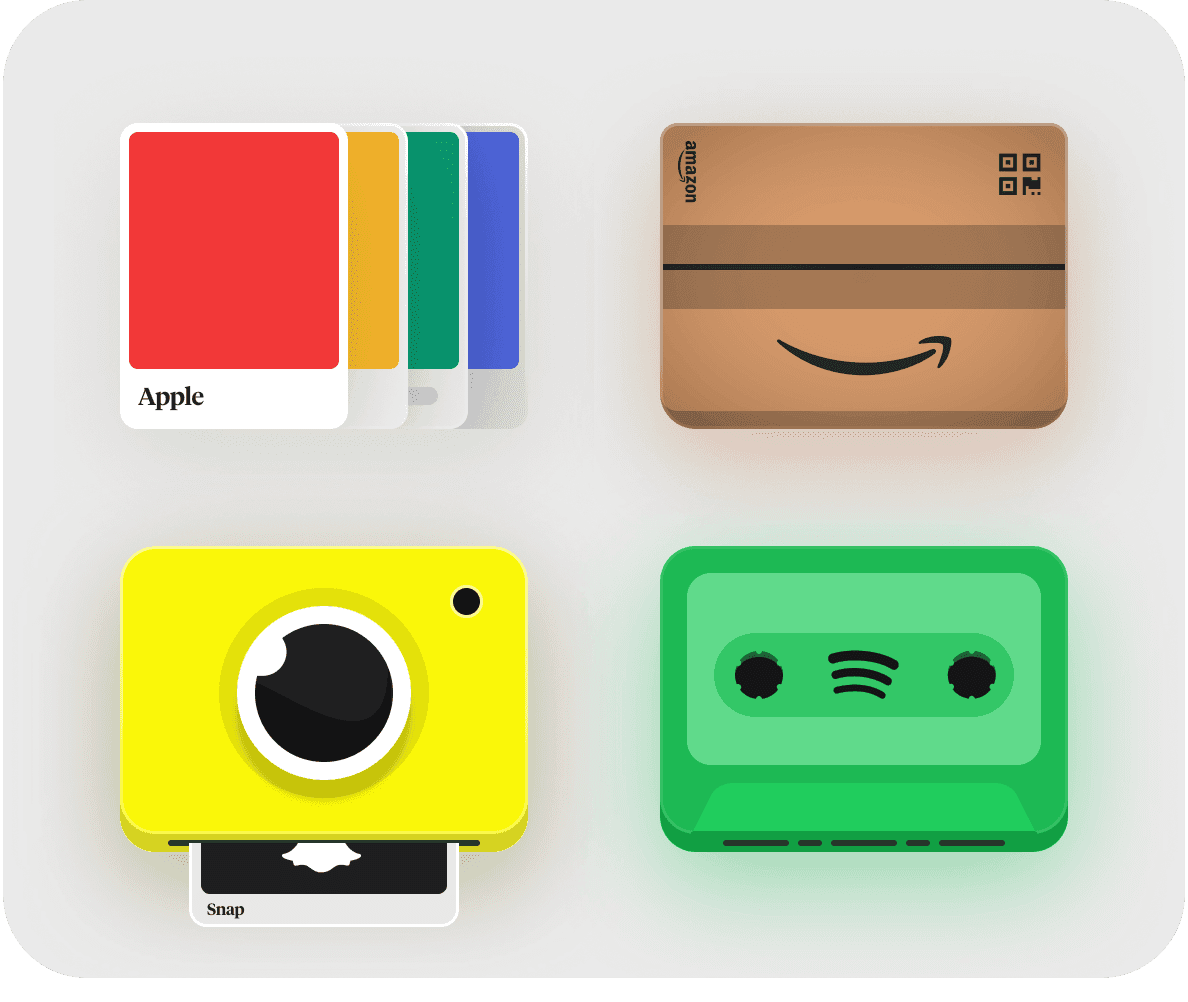 Playful iOS icons